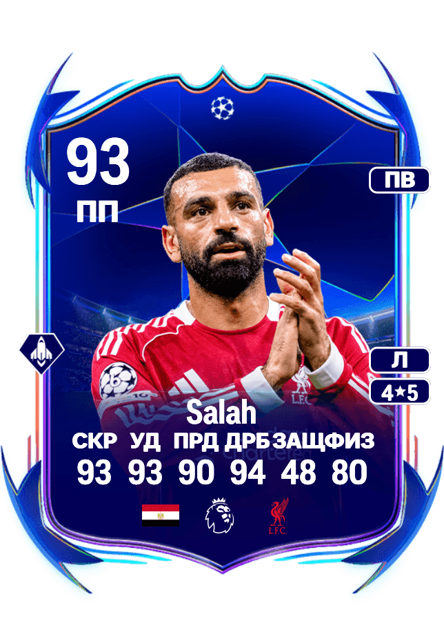 Mohamed Salah card