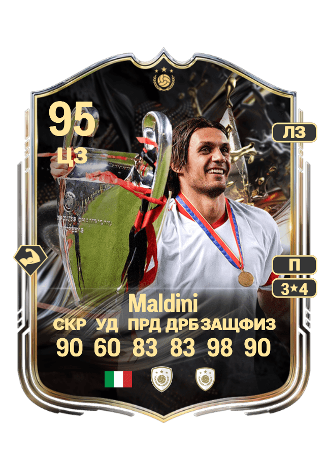 Paolo Maldini card