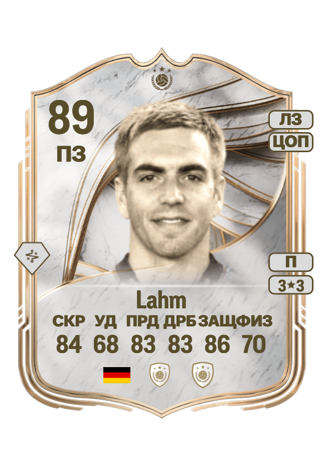 Philipp Lahm card