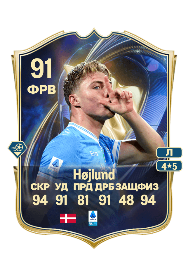 Rasmus Højlund card