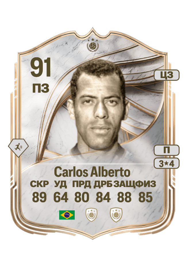 Carlos Alberto card