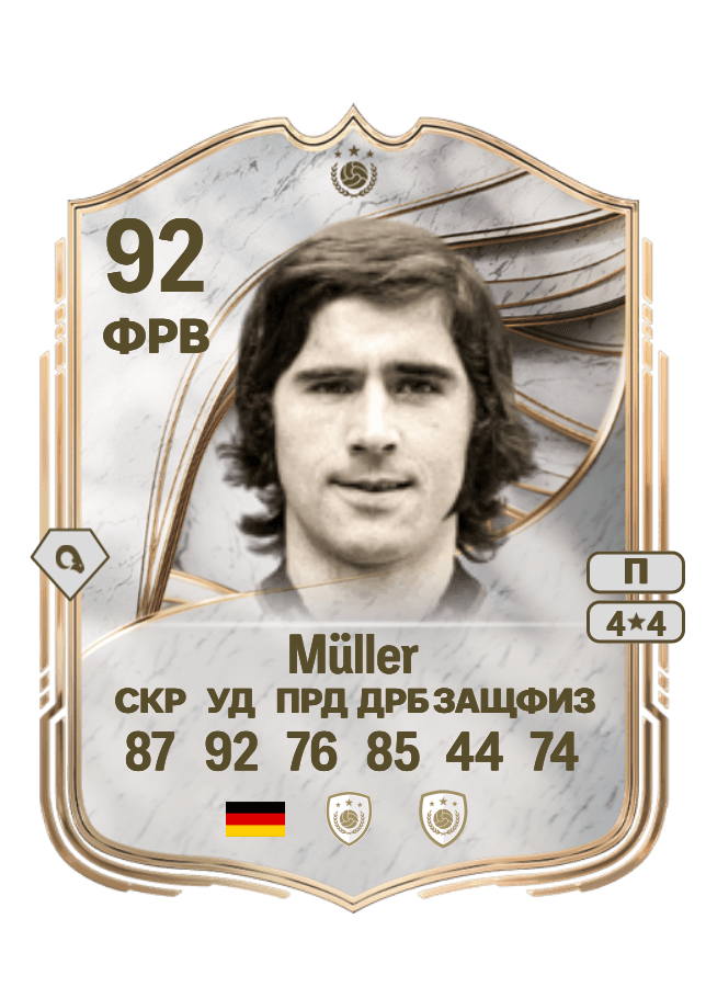 Gerd Müller card