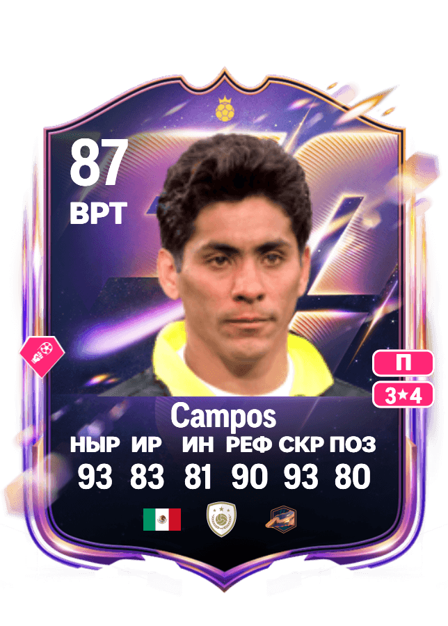 Jorge Campos card