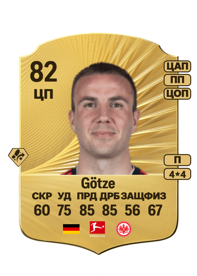 Mario Götze card
