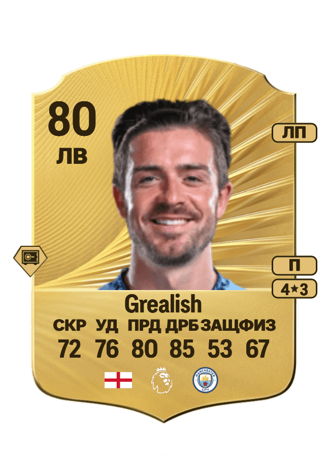 Jack Grealish card