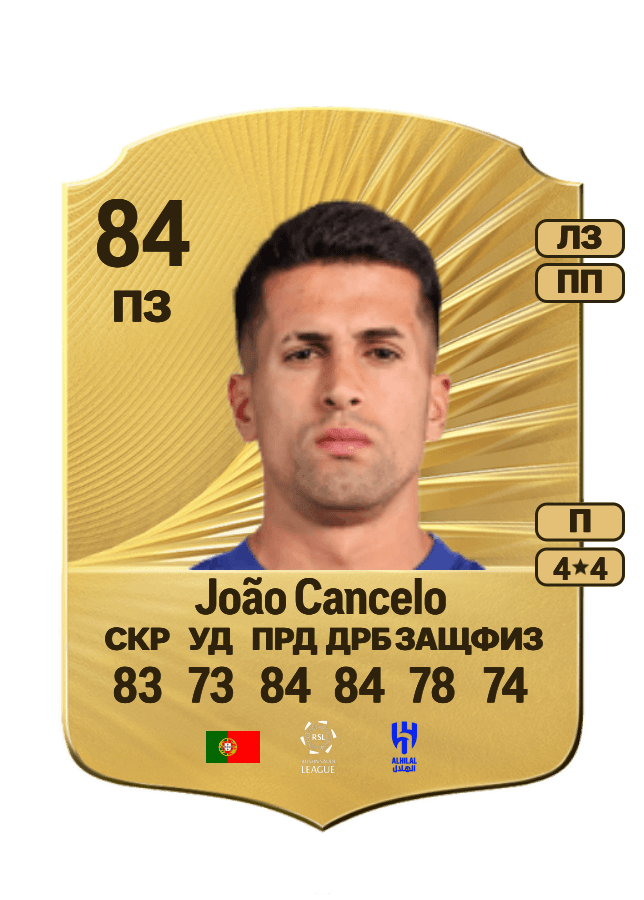 João Cancelo card