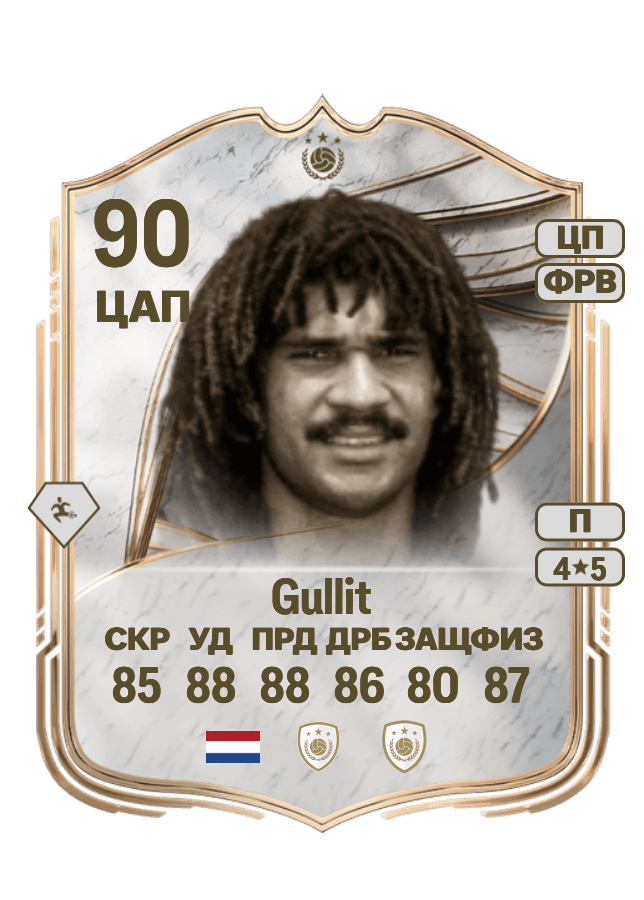 Ruud Gullit card
