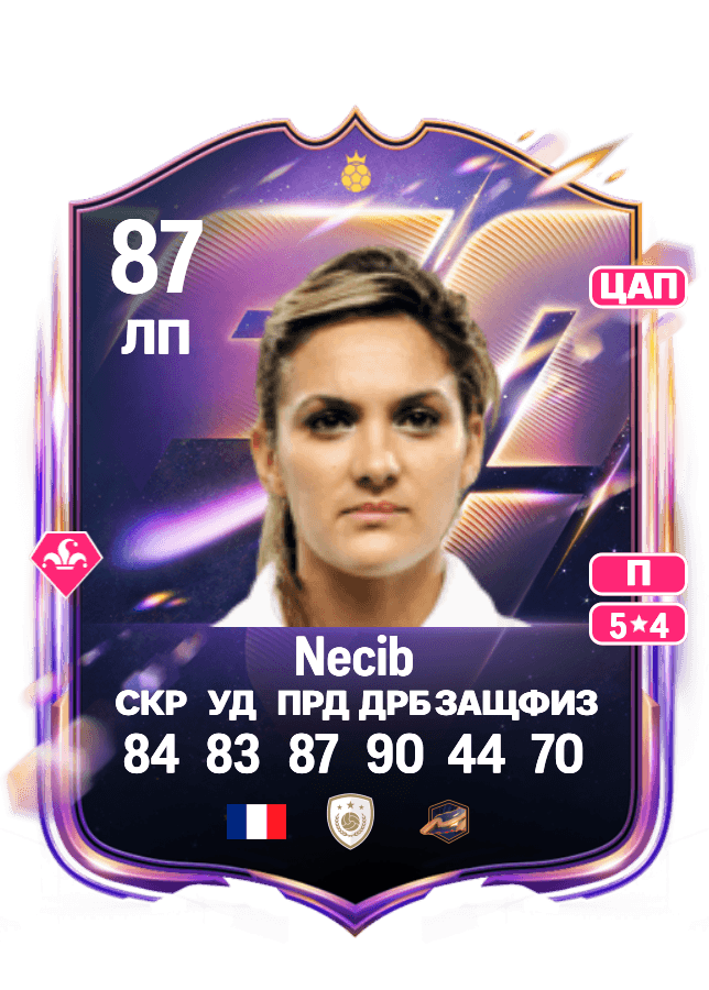 Louisa Necib card