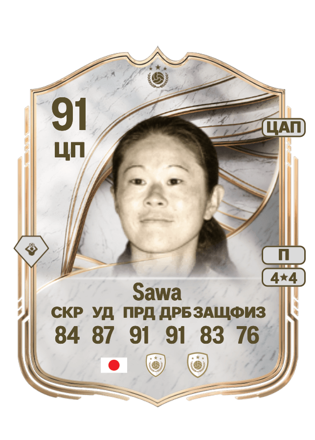 Homare Sawa card