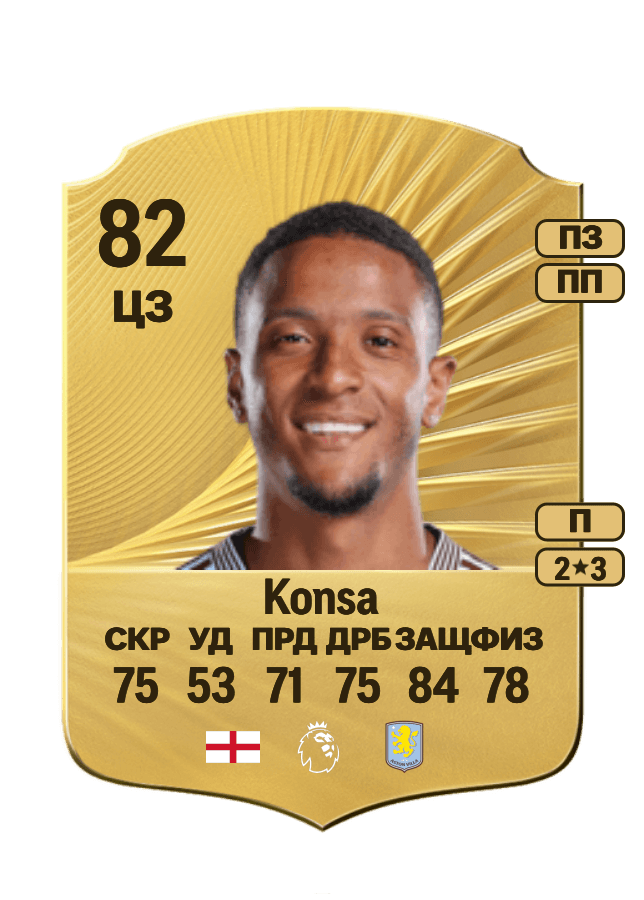 Ezri Konsa card