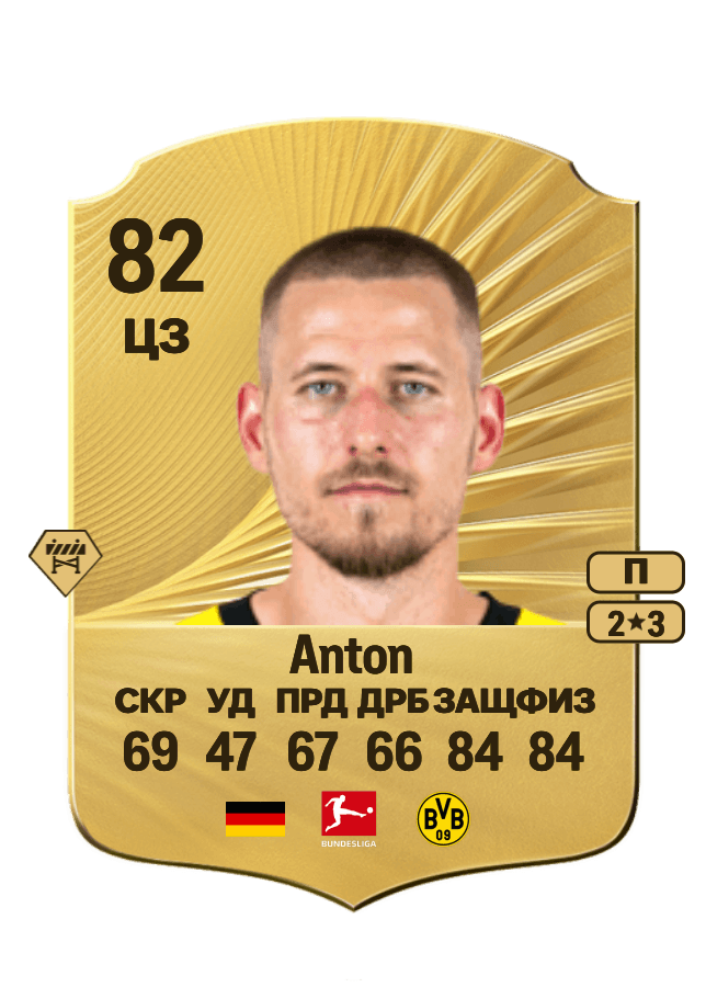 Waldemar Anton card