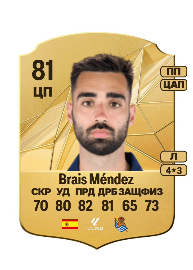 Brais Méndez card