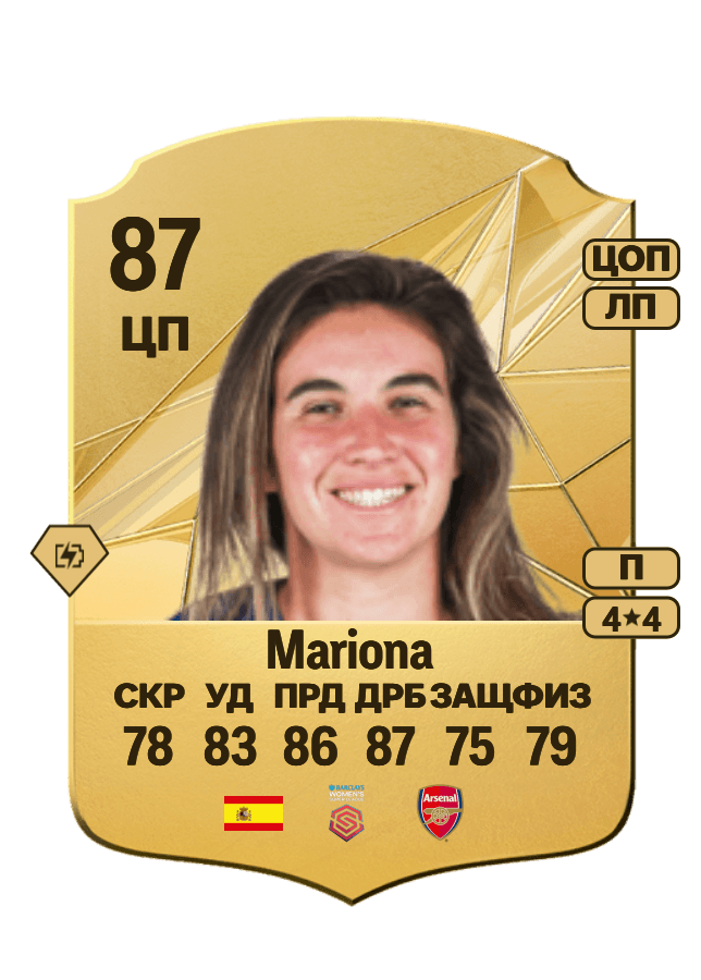 Mariona card