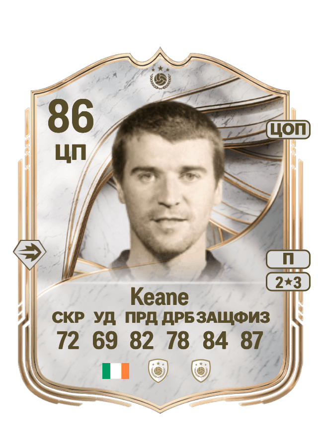 Roy Keane card