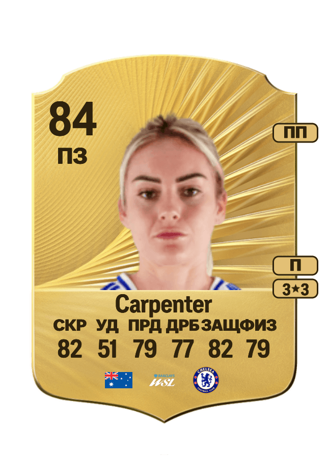 Ellie Carpenter card