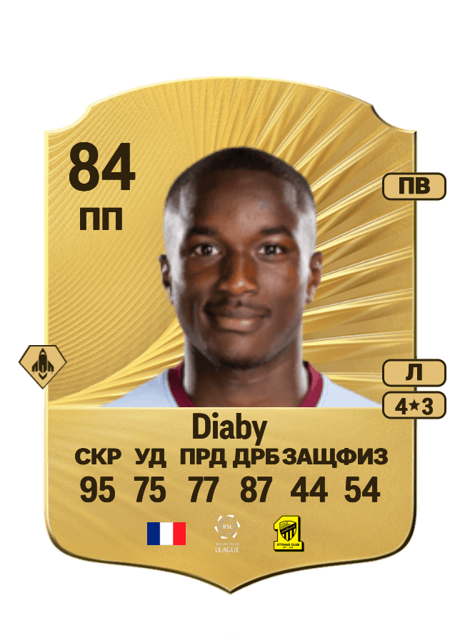 Moussa Diaby card