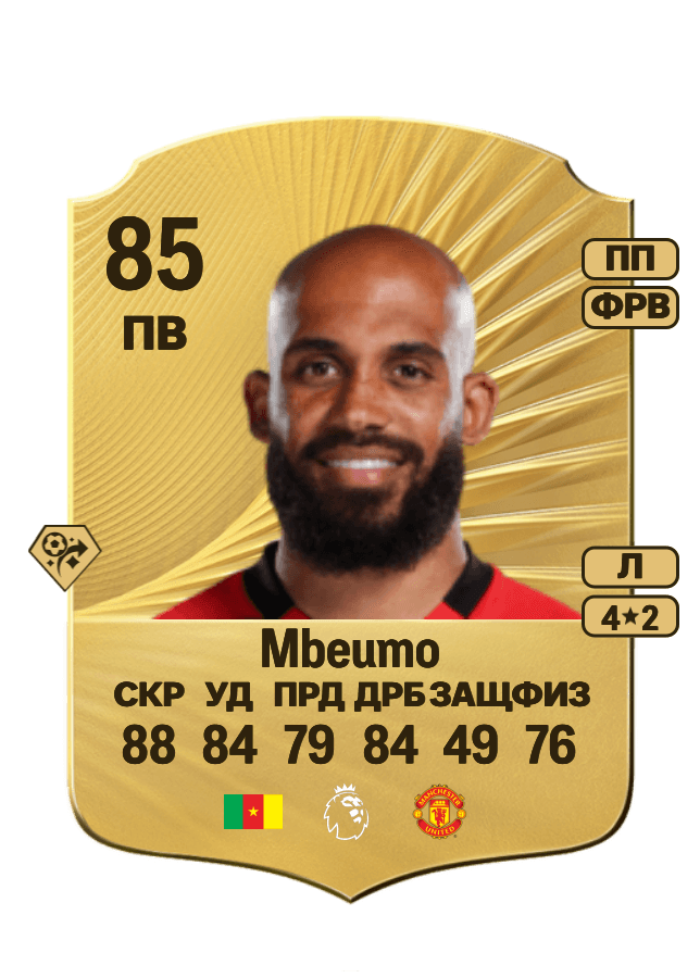 Bryan Mbeumo card