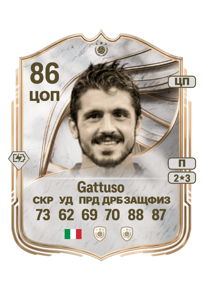 Gennaro Gattuso card