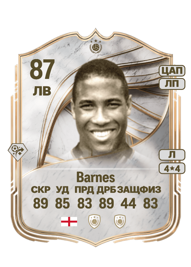 John Barnes card