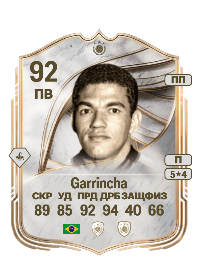 Garrincha card