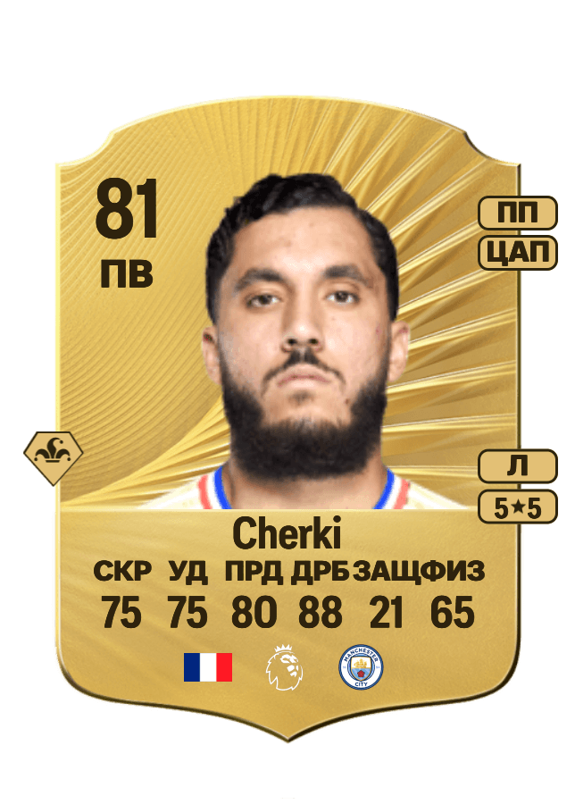 Rayan Cherki card