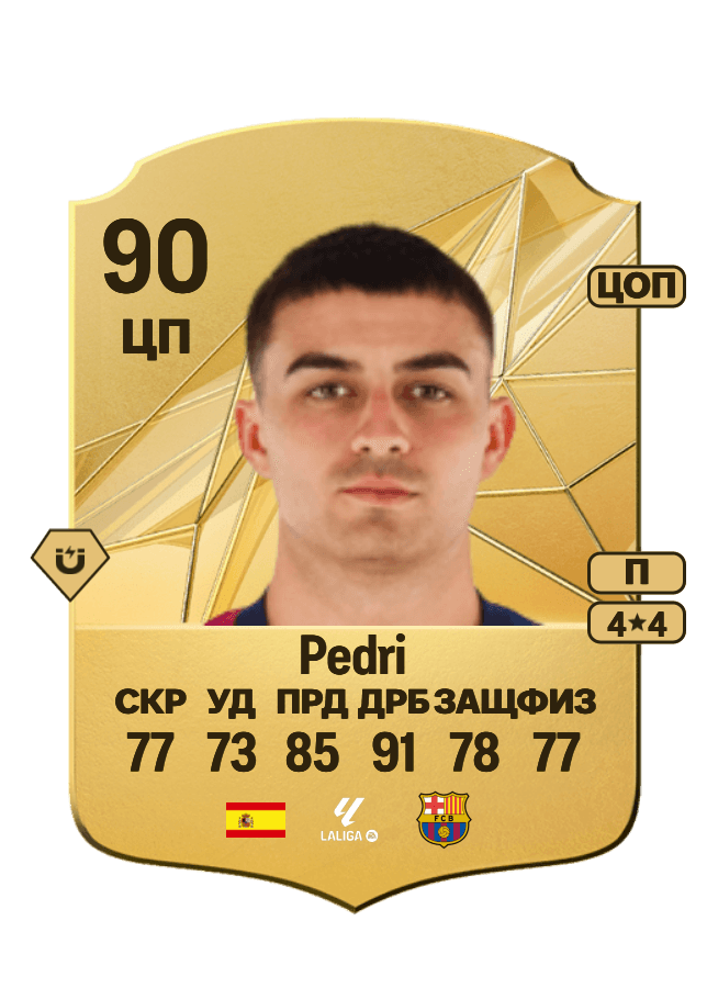 Pedri card