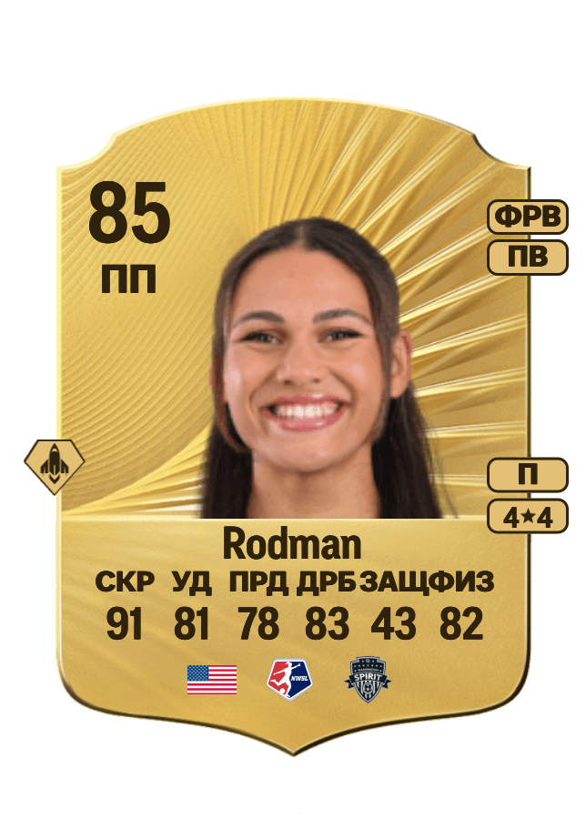 Trinity Rodman card