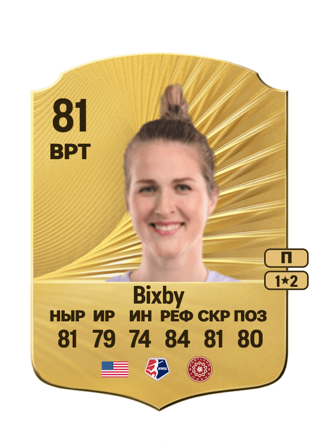 Bella Bixby card