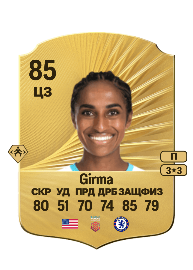 Naomi Girma card
