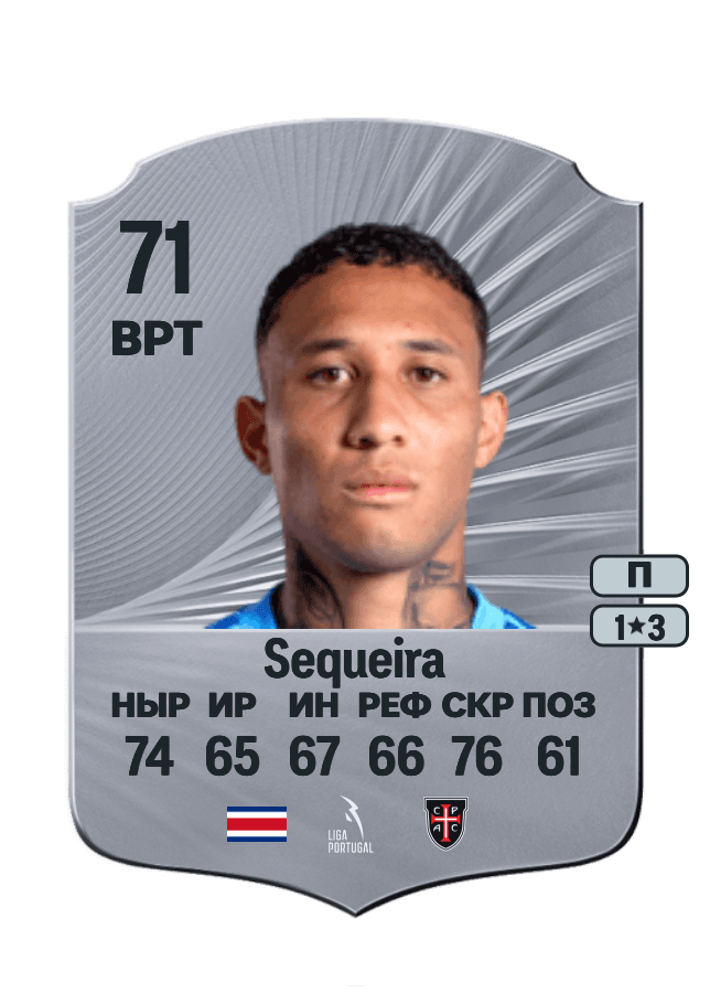 Patrick Gilmar Sequeira card