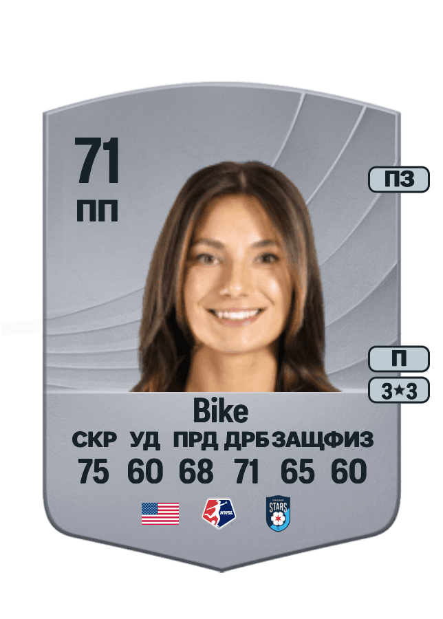 Jenna Bike card