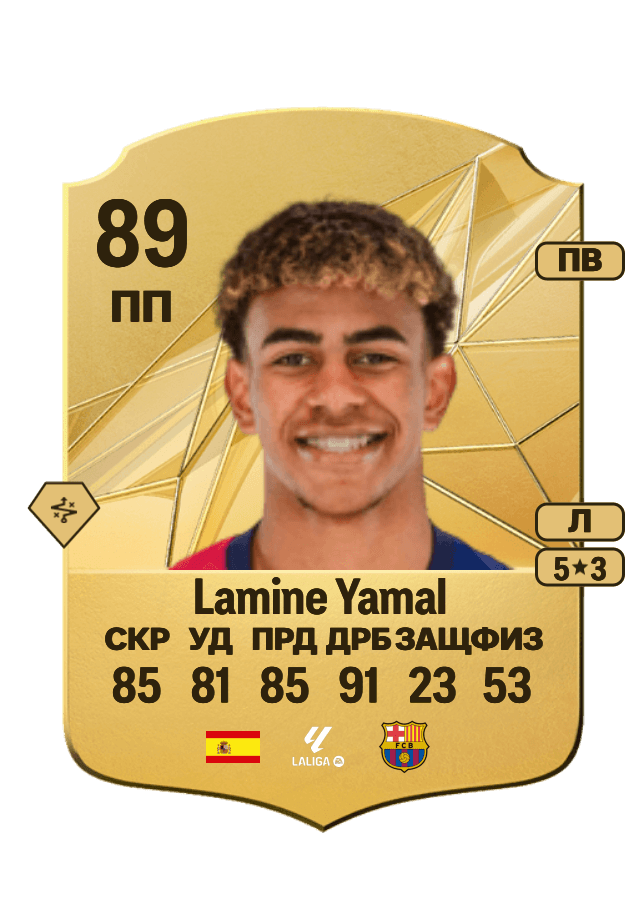 Lamine Yamal card