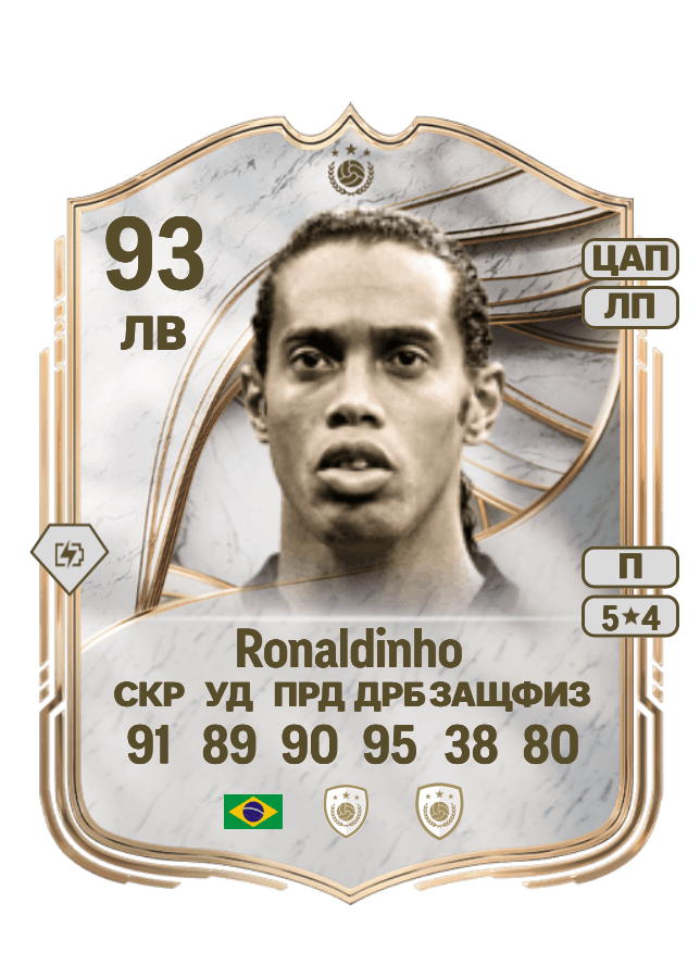 Ronaldinho card