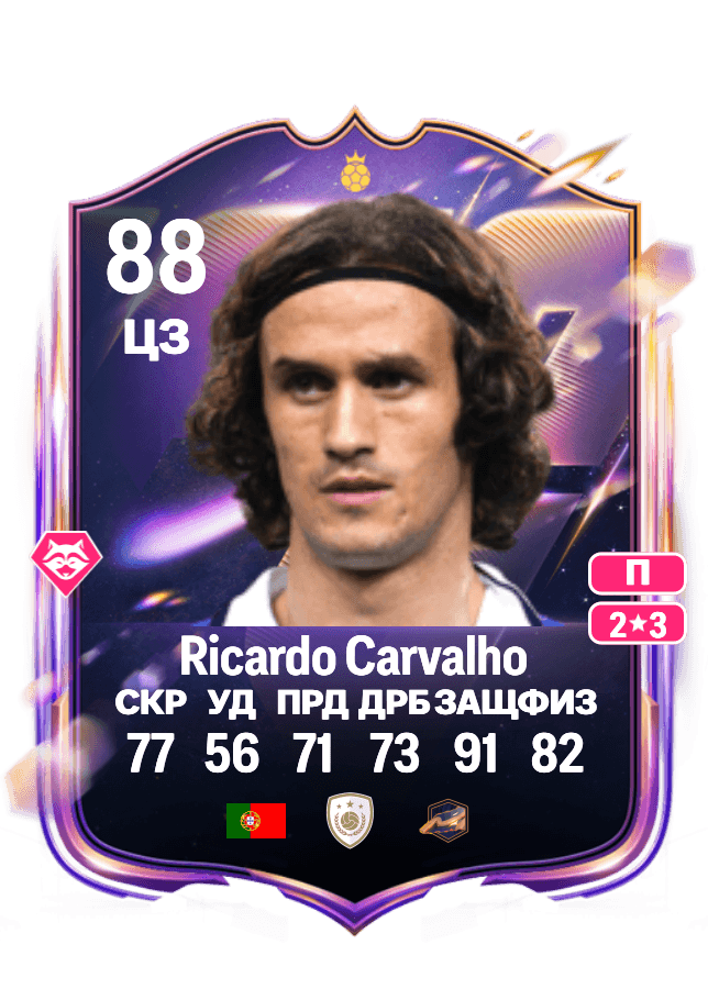 Ricardo Carvalho card