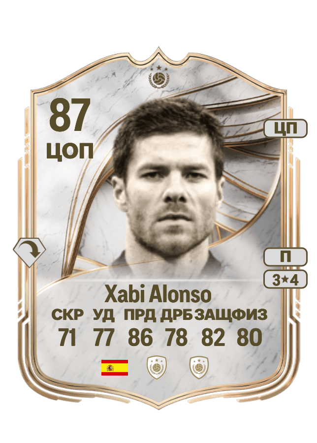 Xabi Alonso card
