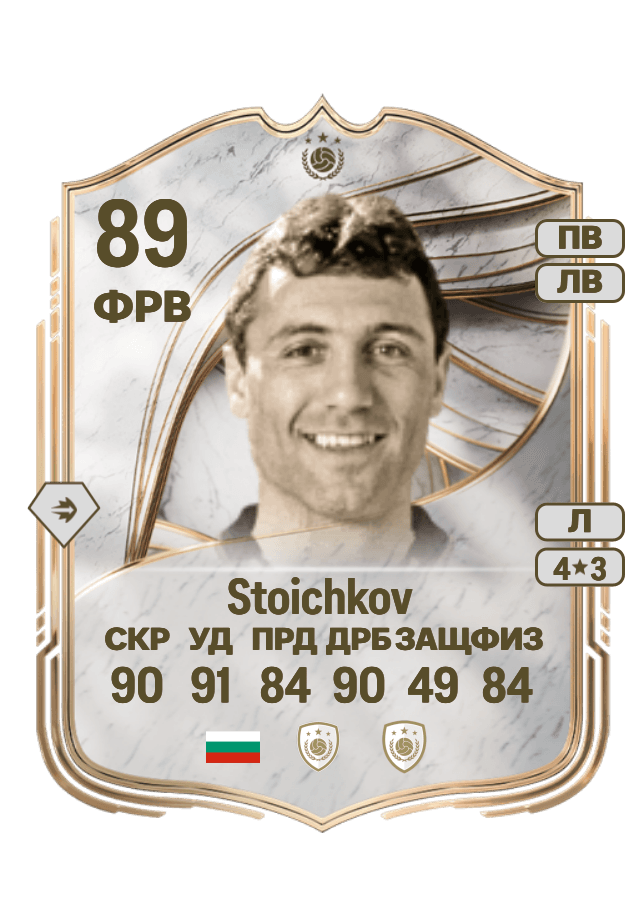 Hristo Stoichkov card