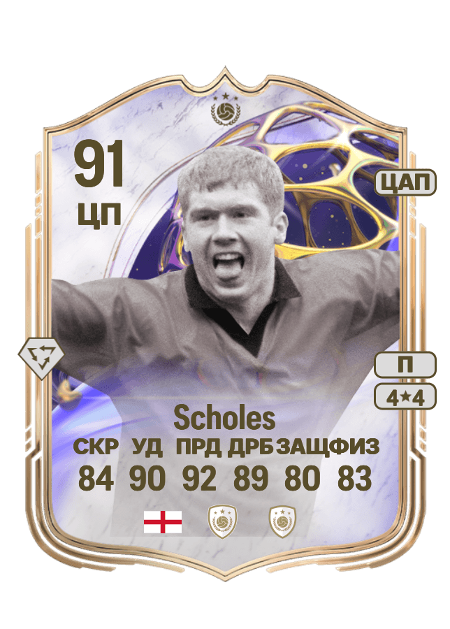 Paul Scholes card