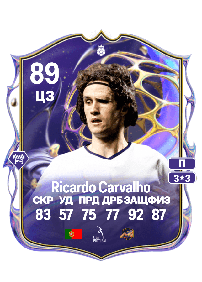 Ricardo Carvalho card