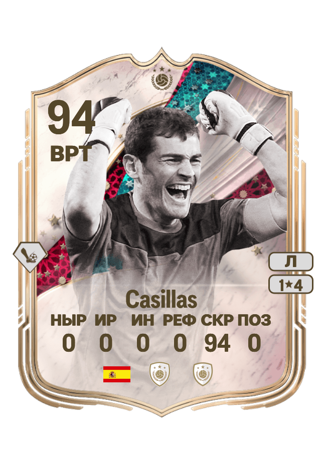 Casillas card