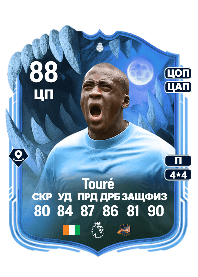 Yaya Touré card
