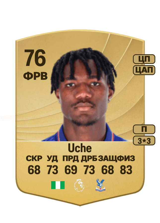 Chrisantus Uche card