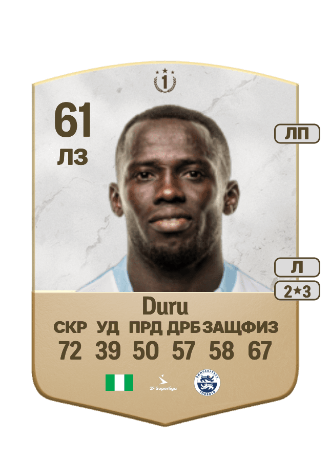 Ebube Duru card
