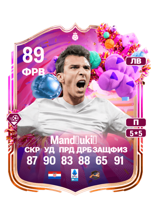 Mario Mandžukić card