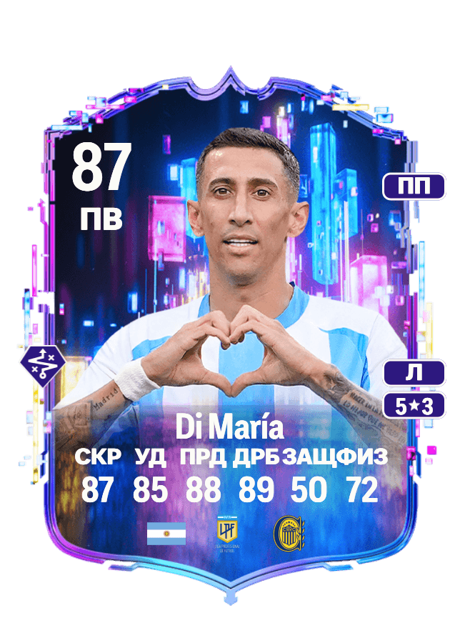 Ángel Di María card