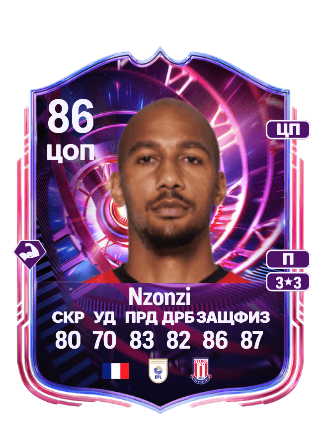 Steven Nzonzi card