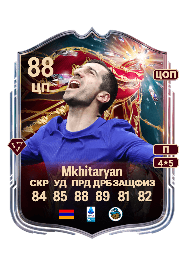 Henrikh Mkhitaryan card
