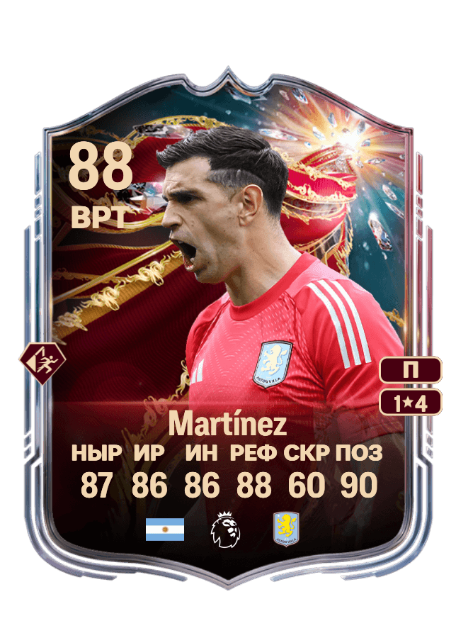 Emiliano Martínez card