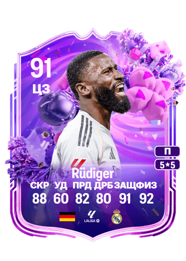 Antonio Rüdiger card