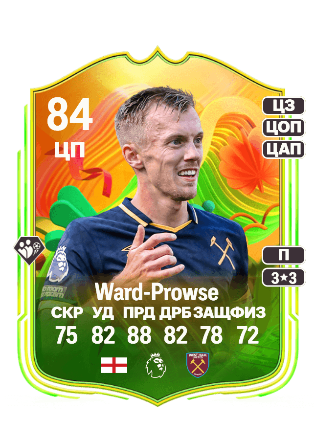 James Ward-Prowse card
