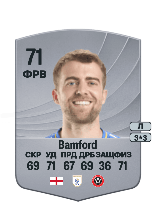 Patrick Bamford card